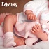 Новорождённый пупс из серии Arias ReBorns - Gala, мягкое тело, 40 см., с соской, одеялом и игрушкой  - миниатюра №2